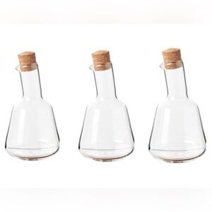 3 pc decorative ikea jars